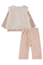 Bebek Takım 0-24 Ay Pudra - Paket