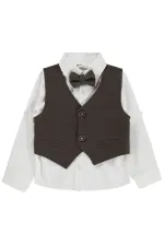 Boys' Shirt 2-5 Years Old Brown - Pack