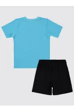Boys' Suit 2-5 Years Old Turquoise - Package