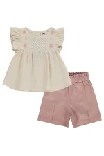 Bebek Takım 0-24 Ay Krem - Paket