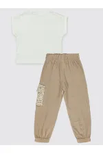 Girls Set 6-9 Years Old Brown - Package