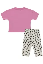 Ensemble pour fille 2-5 ans rose pâle - Emballage