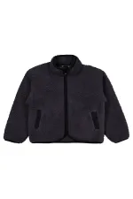 Gilet garçon 6-9 ans anthracite - Emballage