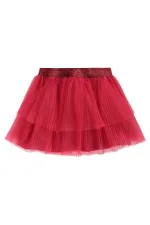 Kız Çocuk Etek 6-9 Yaş Kırmızı - Paket