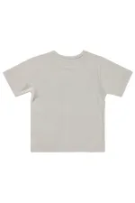 T-shirt garçon Km 2-5 ans, couleur pierre foncée - Emballage