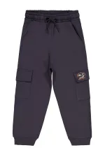 Bas de survêtement garçon 10-13 ans anthracite - Lot