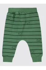 Baby Tracksuit Bottoms 0-24 Months Khaki - Pack