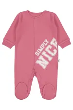 Grenouillères bébé 0-24 mois Rose poudré - Emballage