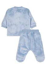 Baby Pajama Set 0-24 Months Ice Blue - Pack