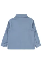 Boys' Shirt, Ages 6-9, Light Indigo - Pack