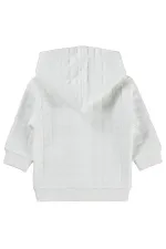 Gilet bébé 0-24 mois, blanc cassé - Emballage