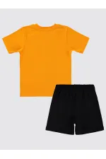 Costume garçon 2-5 ans orange clair - Emballage
