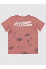 Erkek Çocuk Tişört 6-9 Yaş Mercan - Paket