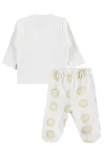 Baby Bodysuit Sets 0-24 Months, Ecru - Package