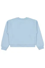 Kız Çocuk Sweatshirt 10-13 Yaş Mavi - Paket