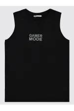 Lot de T-shirts noirs pour garçons de 10 à 13 ans