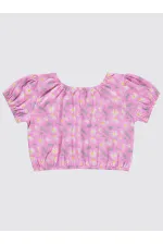 Girl T-Shirt 6-9 Years Old Fondant Pink - Package