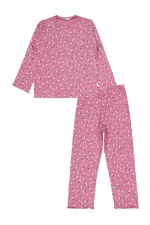 Kız Çocuk Pijama Takımı 10-13 Yaş Soft Pembe - Paket