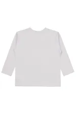 Erkek Çocuk Sweatshirt 2-5 Yaş Beyaz - Paket