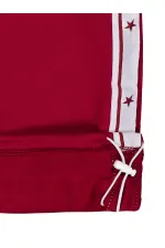 Girls Tracksuit Bottoms 10-13 Years Old Burgundy - Package
