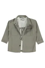 Ensemble chemise garçon 2-5 ans gris clair - Emballage