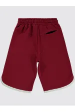 Erkek Çocuk Kapri 10-13 Yaş Bordo - Paket