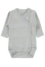 Body bébé à boutons-pression gris 0-24 mois - Emballage Body bébé à boutons-pression gris 0-24 mois - Emballage