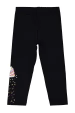 Collants noirs pour filles de 2 à 5 ans - Lot