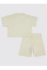 Bebek Takım 0-24 Ay Bej - Paket