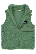 Erkek Çocuk Yelek 2-5 Yaş Açık Haki - Paket