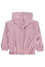 Kız Çocuk Yağmurluk 6-9 Yaş Koyu Pembe - Paket