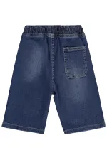 Pantalon Capri garçon, 6-9 ans, bleu clair - Lot