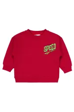 Ensemble de survêtement rouge pour garçon de 2 à 5 ans - Emballage