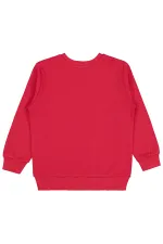 Kız Çocuk Sweatshirt 2-5 Yaş Kırmızı - Paket