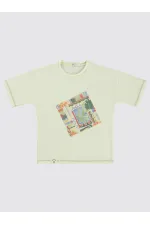 T-shirt garçon 6-9 ans écru - Emballage