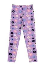 Girls' Leggings Km 6-9 Years Lilac - Package