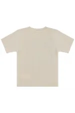 T-shirt garçon Km 2-5 ans, couleur pierre - Emballage