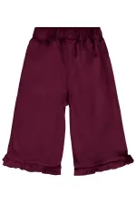 Bas de survêtement bébé 0-24 mois Violet betterave - Lot