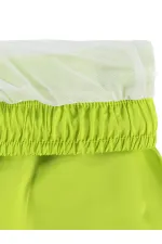Short de bain garçon, 6-9 ans, vert citron - Lot