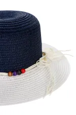 Kız Çocuk Şapka Bere 6-9 Yaş Lacivert - Paket