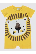 Grenouillères bébé 0-24 mois jaune foncé - Emballage