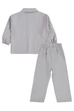 Erkek Çocuk Takım 2-5 Yaş Gri - Paket