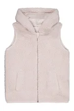 Kız Çocuk Yelek 6-9 Yaş Taş Rengi - Paket