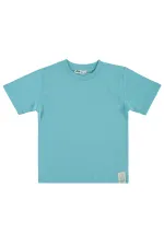 T-shirt garçon KM 2-5 ans Menthe foncée - Lot