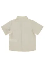 Erkek Çocuk Gömlek 2-5 Yaş Sütlükahve - Paket
