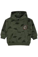 Erkek Çocuk Sweatshirt 2-5 Yaş Koyu Haki - Paket