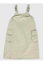 Ensemble gilet et robe beige pour fille de 10 à 13 ans - Emballage