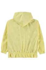 Kız Çocuk Yağmurluk 6-9 Yaş Sarı - Paket