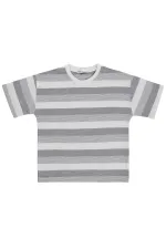 Boys' T-Shirt, Ages 6-9, Grey - Pack