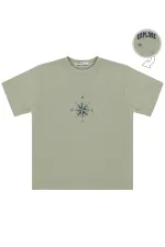 T-shirt garçon, 10-13 ans, gris clair - Lot